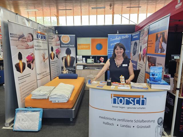 Die perfekte Ansprechpartnerin rund um gesunden Schlaf ist Dijana Gerber-Horsch Horsch vom Bettenfachgeschäft horsch in Haßloch. | Foto: Eva Bender