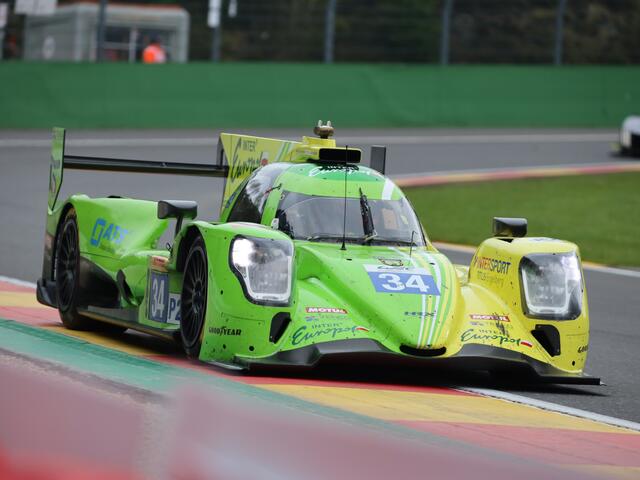 Die Sieger in der LMP-2 Wertung, Costa/Scherer/Schickowski auf Oreca07-Gibson
Bild: Reuschel ( moto-foto )