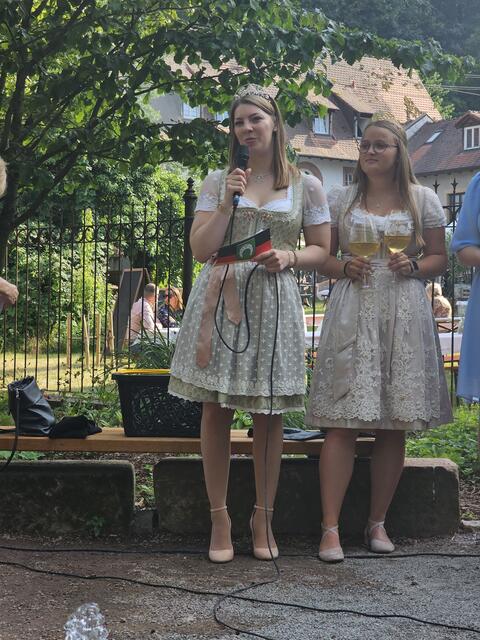 Die Hambacher Weinprinzessin Jasmin. | Foto: Eva Bender