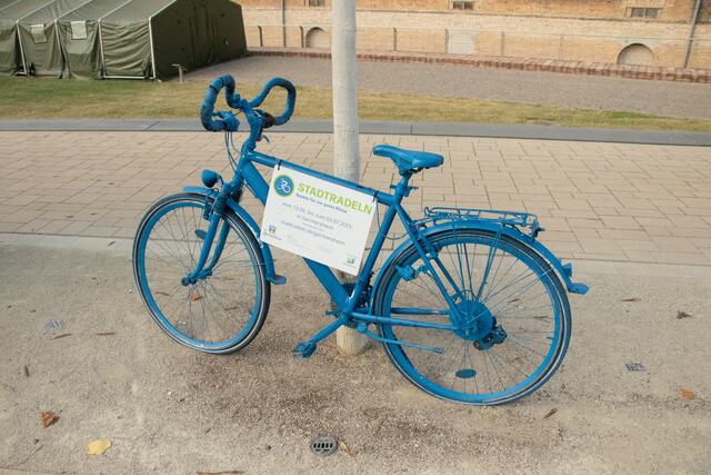 Werbung fürs Stadtradeln in Germersheim | Foto: Heike Schwitalla