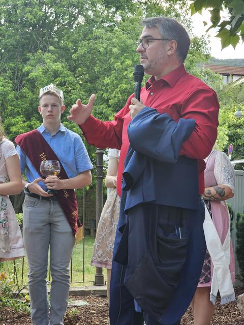Oberbürgermeister von Neustadt an der Weinstraße, Marc Weigel. | Foto: Eva Bender