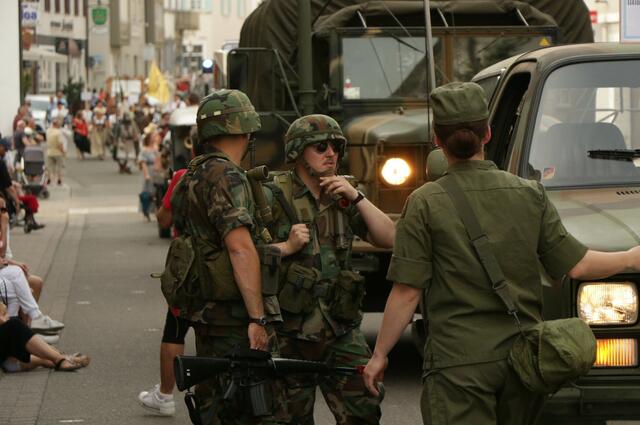 Festungsfest Germersheim 2023 - großer historischer Festumzug | Foto: Heike Schwitalla