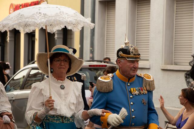 Festungsfest Germersheim 2023 - großer historischer Festumzug | Foto: Heike Schwitalla