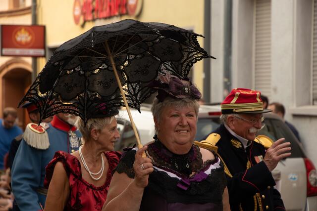 Festungsfest Germersheim 2023 - großer historischer Festumzug | Foto: Heike Schwitalla
