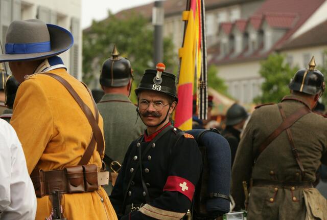 Festungsfest Germersheim 2023 - großer historischer Festumzug | Foto: Heike Schwitalla