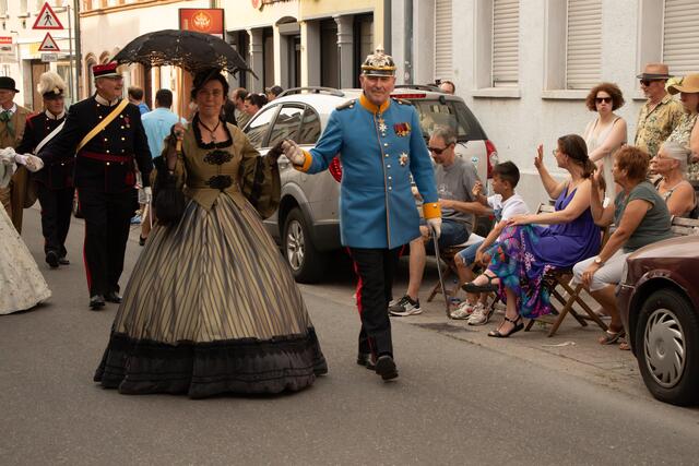 Festungsfest Germersheim 2023 - großer historischer Festumzug | Foto: Heike Schwitalla