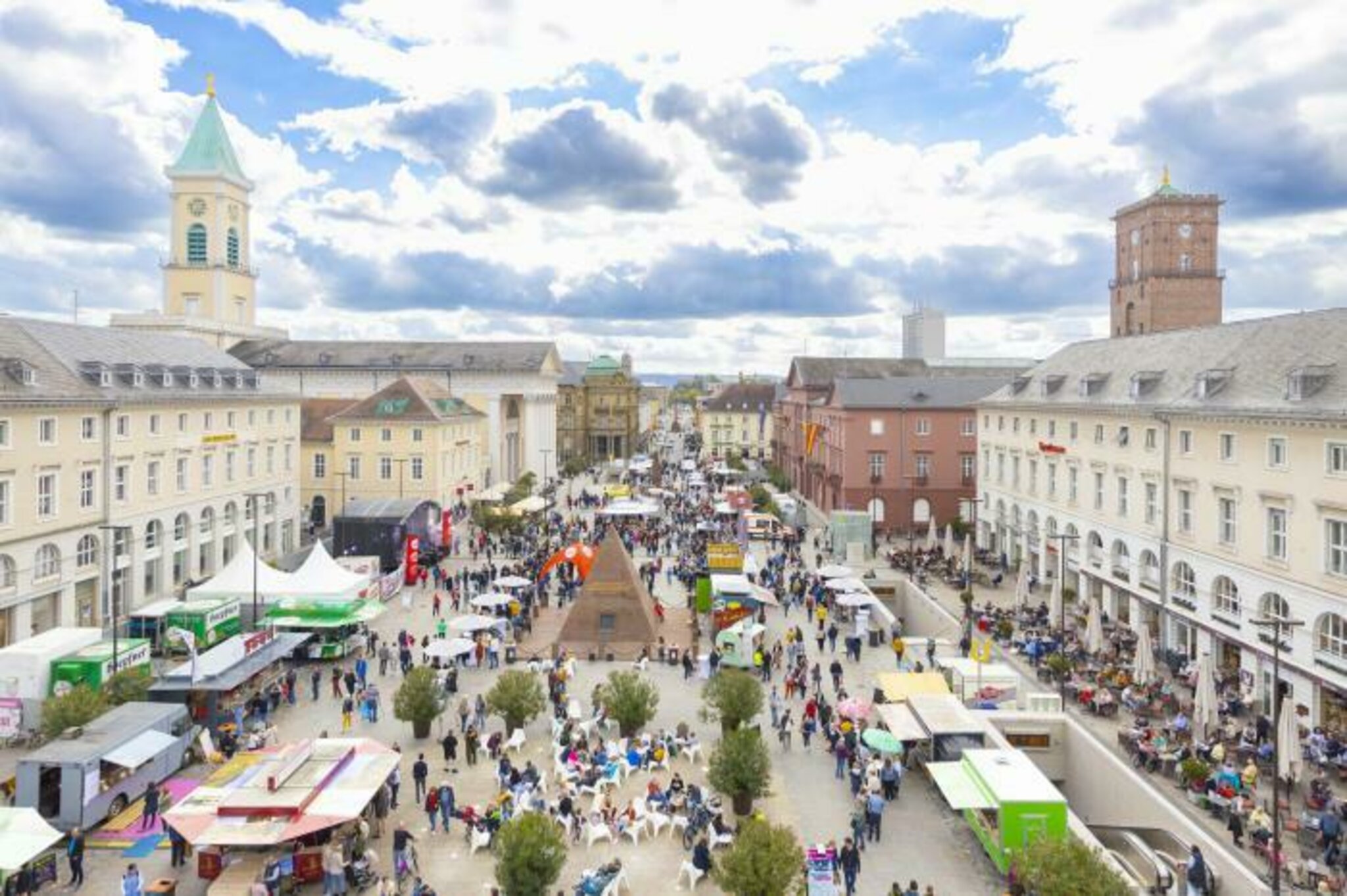 Neue Eventreihe in Karlsruhe "Karlsruhe trifft sich" auf dem