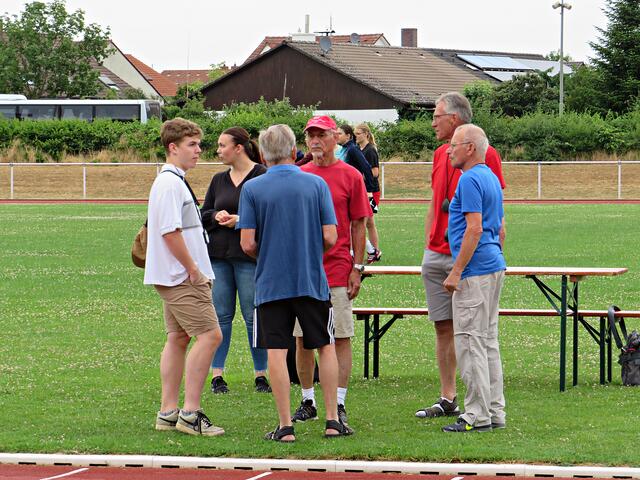 Kampfrichter beim Lauf, die Zeitnehmer | Foto: Brigitte Melder