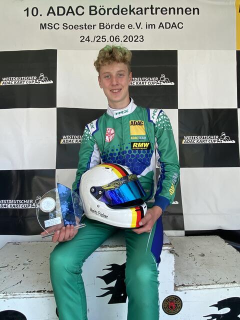 Moritz Fischer  I  MoSpeed-Racing  I  Westdeutscher ADAC Kart Cup  I  Harsewinkel/NRW | Foto: H. Fischer