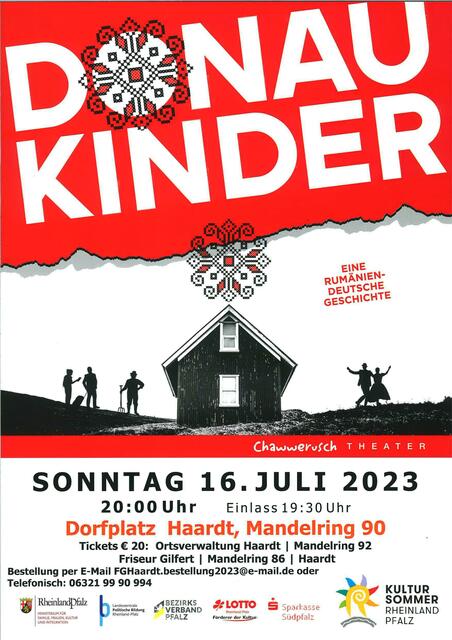 Plakat Donaukinder Haardt | Foto: Chawwerusch