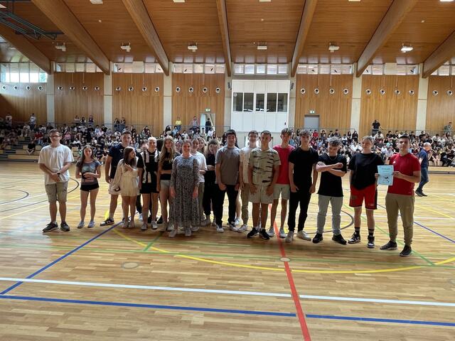 Klasse 10b, zweiter Platz, Gruppe 9/10 | Foto: Weiler