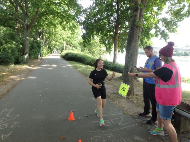 Auch im Ziel. | Foto: Speyer Leinpfad parkrun