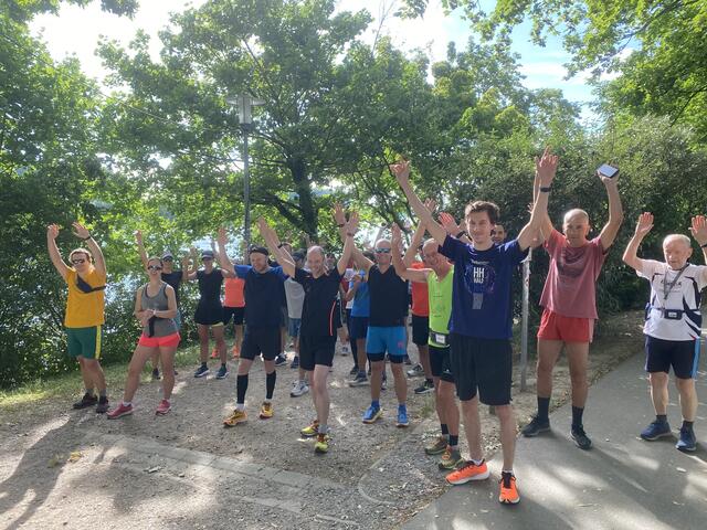 Am Start | Foto: Speyer Leinpfad parkrun