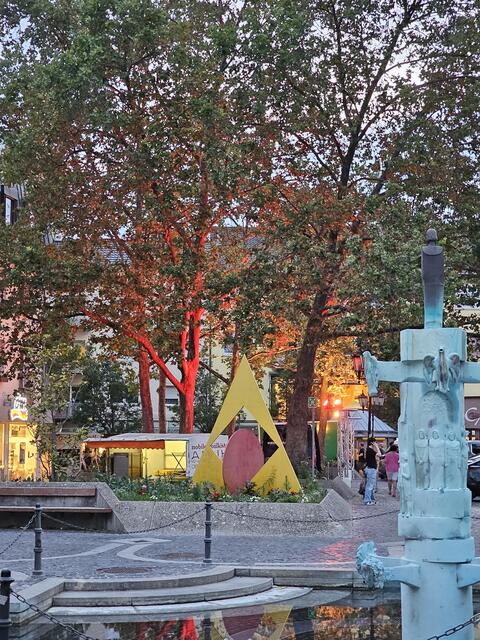 Schön bunt war die Innenstadt in Frankenthal | Foto: Gisela Böhmer