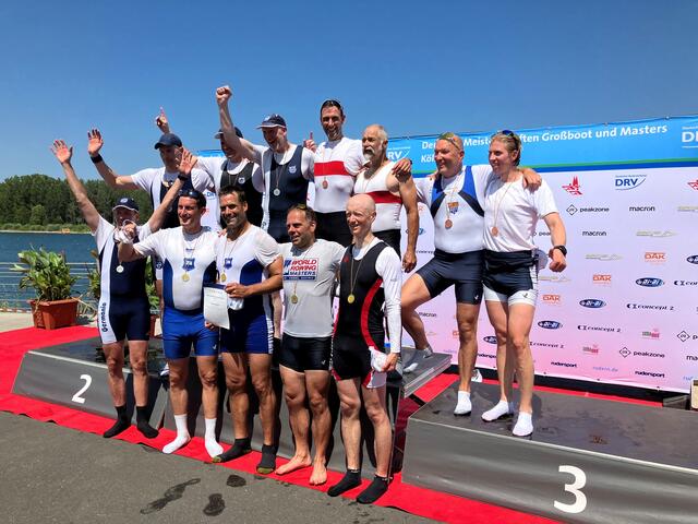 Bronze für den Masters-Männer Doppelvierer C | Foto: privat