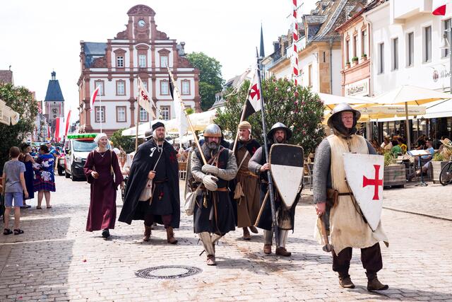 Dieser Tross dürfte auch ordentlich ins Schwitzen gekommen sein | Foto: Cornelia Bauer