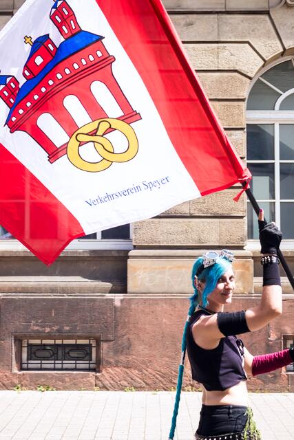 Der Verkehrsverein Speyer organisiert das Brezelfest | Foto: Cornelia Bauer