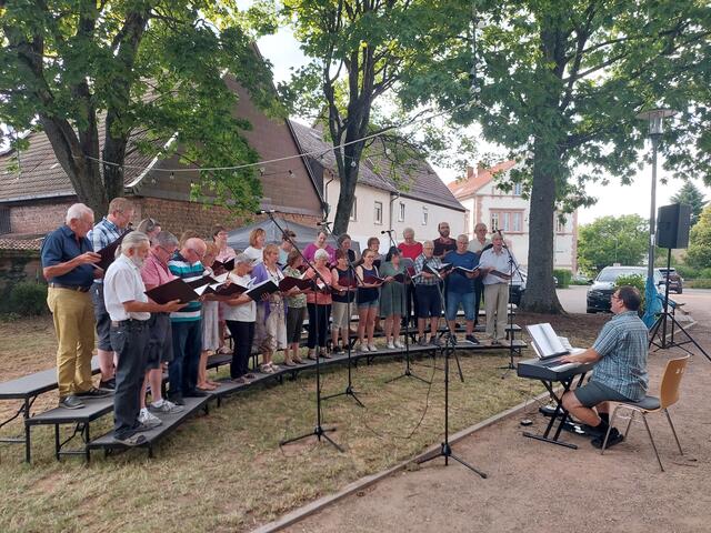 Chorfreunde aus Rieschweiler | Foto: S. Rubeck