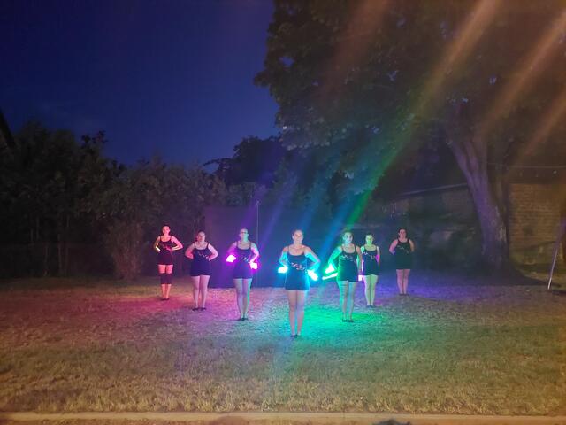 Lightshow der Majoretten- und Showtanzgruppe Heltersberg | Foto: S. Rubeck