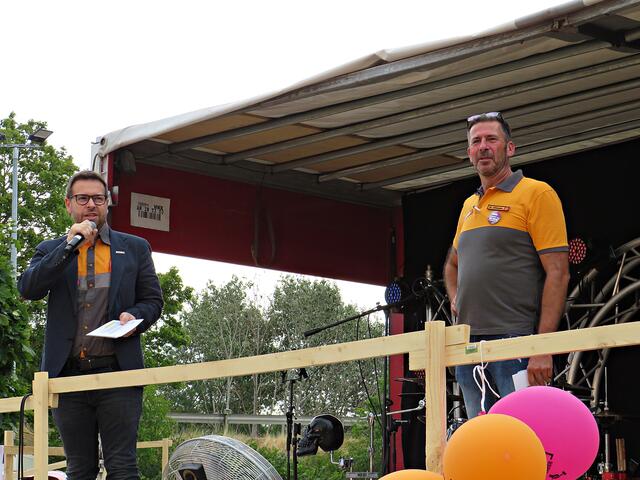 Pressesprecher und Marktleiter | Foto: Brigitte Melder