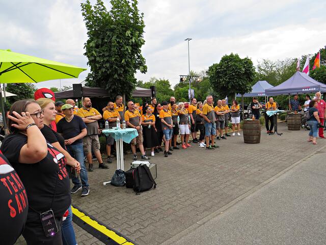 Fast alle Mitarbeiter waren da | Foto: Brigitte Melder