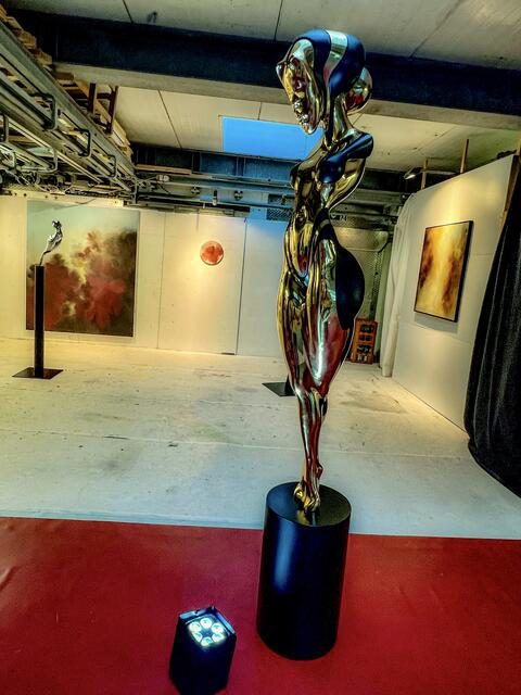 Skulptur von Peter Brauchle  | Foto: Zenhom Haggag