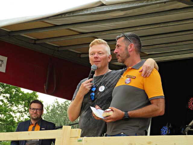 Rührende Geste | Foto: Brigitte Melder