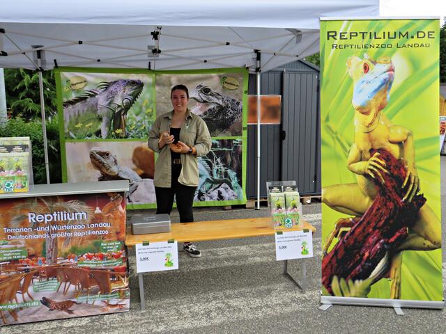 In Freundschaft verbunden: Reptilium und Hornbach | Foto: Brigitte Melder