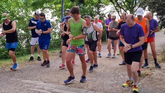 Watch the watch. | Foto: Speyer Leinpfad parkrun