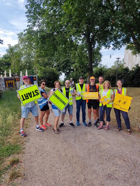 Danke an die Helfer. Keine Helfer, kein parkrun. | Foto: Speyer Leinpfad parkrun