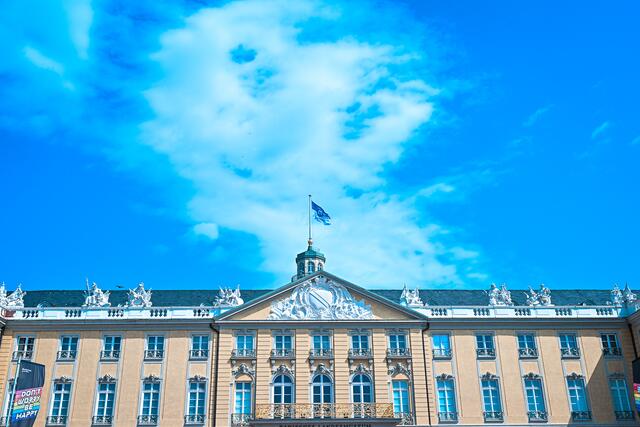 Blau-weiß am Schloss | Foto: GES-Sportfoto/Markus Gilliar