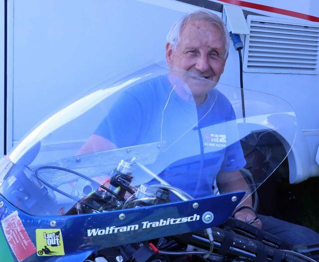 MZ-Pilot Wolfram Trabitzsch aus Chemnitz | Foto: Marcel Uhlmann