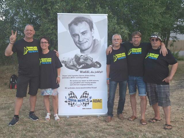 Die Freunde vom Team Ralf Waldmann | Foto: Marcel Uhlmann