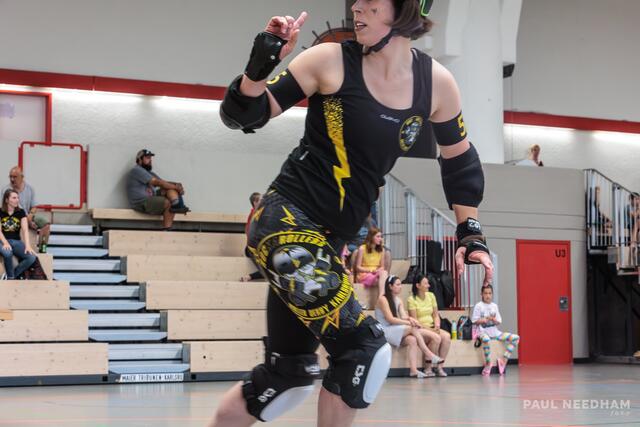 Roller Derby Karlsruhe vs. Munich Rolling Rebels &amp; Friends | Foto: Paul Needham