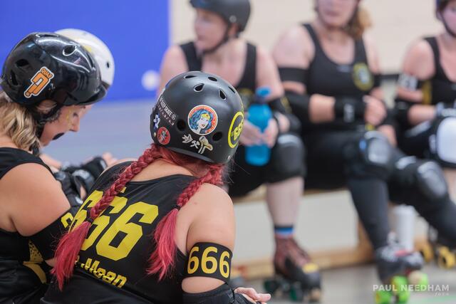 Roller Derby Karlsruhe vs. Munich Rolling Rebels &amp; Friends | Foto: Paul Needham