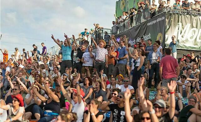 endlich wieder Festival-Feeling in Karlsruhe | Foto: Paul Needham