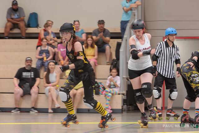 Roller Derby Karlsruhe vs. Munich Rolling Rebels &amp; Friends | Foto: Paul Needham