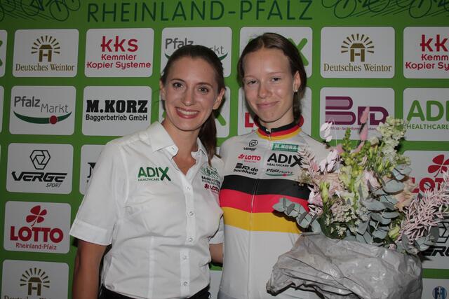 Olympiasiegerin Miriam Welte und Anne Slosharek | Foto: Michael Sonnick