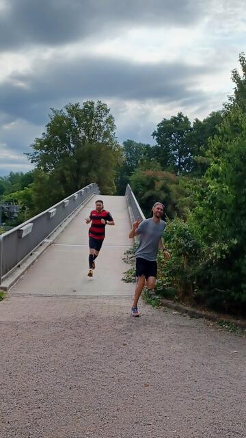 Das war der 116. Leinpfad Speyer parkrun. Nächste Möglichkeit: 
5 Kilometer Lauf am Samstag, 29. Juli, ab 9 Uhr, mit Treffpunkt am Rheinufer hinter der Jugendherberge. Eigener Walker Abschnitt. Bitte an Sonnenschutz und Wasser denken. Im Ziel gibt es gegen eine freiwillige Spende Kaffee, Tee und einen Snack. Garderobe vorhanden. https://www.parkrun.com.de/speyerleinpfad/
  | Foto: Speyer Leinpfad parkrun
