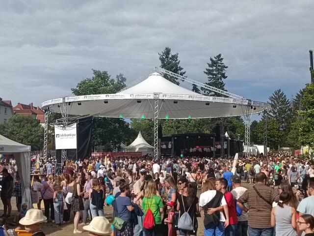 Kulturbühne mit Magic Sky | Foto: Heike Schwitalla