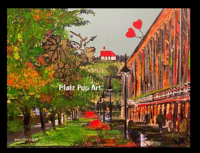 Kurgarten Bad Dürkheim mit Michelskapelle | Foto: Copyright (c) Mechthilde Gairing