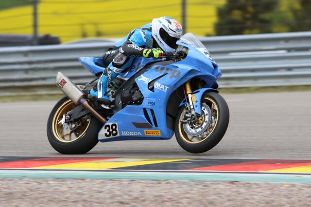 Der Este Hannes Soomer (Honda) führte lange im 1. Lauf | Foto: Thomas Haas