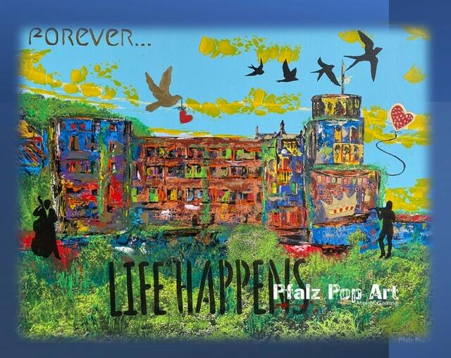 Pfalz Pop Art (c) Heidelberg Schloss | Foto: Copyright (c) Mechthilde Gairing