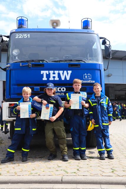 Leistungsabzeichen für den THW-Nachwuchs Viernheim | Foto: red