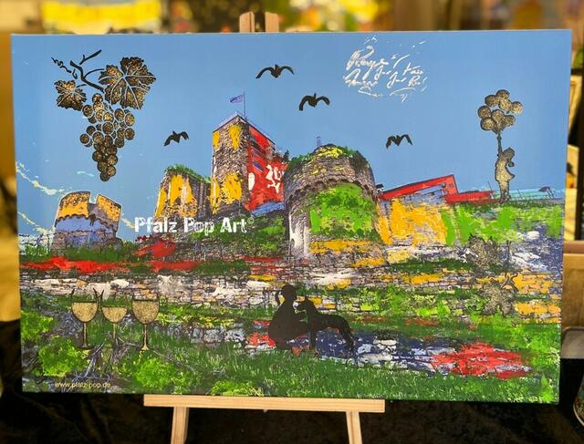 Wachtenburg in Wachenheim
Pfalz Pop Art (c) Auftragsbild | Foto: Copyright (c) Mechthilde Gairing