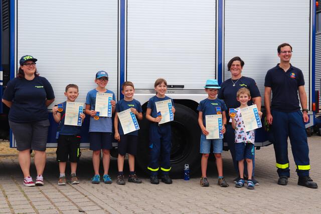 Leistungsabzeichen für den THW-Nachwuchs Viernheim | Foto: red