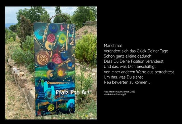 Pfalz Pop Art (c), Circles | Foto: Copyright (c) Mechthilde Gairing