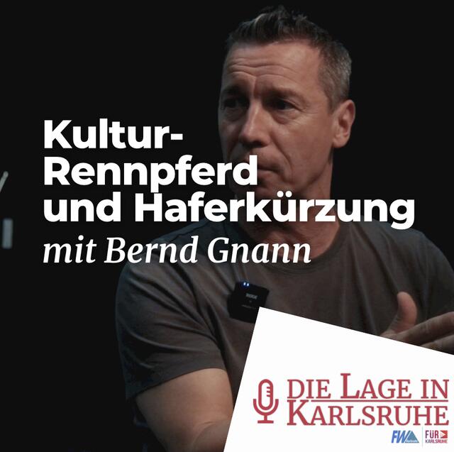 Bernd Gnann im Podcast der Fraktionsgemeinschaft der Freien Wählern und FÜR Karlsruhe | Foto: Freie Wähler | FÜR Karlsruhe