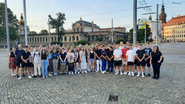Die Jahrgangsstufe elf des HBG Bruchsal | Foto: HBG Bruchsal