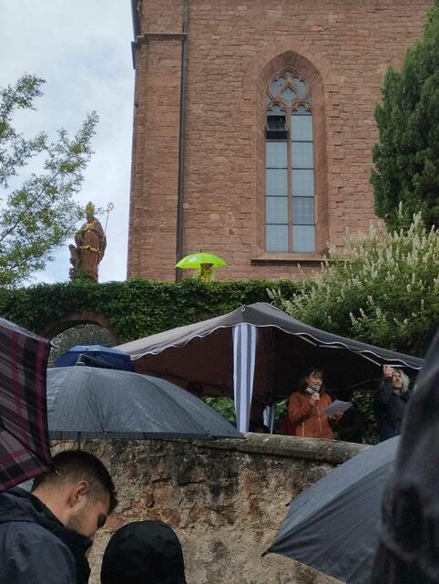 Ansprache von Verbandsbürgermeisterin Gabriele Flach. | Foto: Alexandra Oehlert